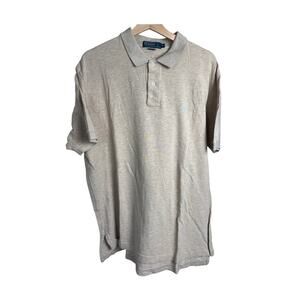 Polo Ralph Lauren XL 100% Cotton Short Sleeve Cream